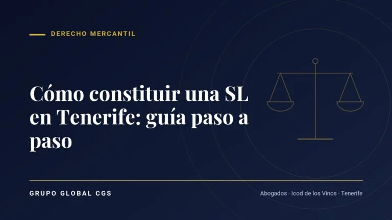 Cómo constituir una sociedad limitada en Tenerife: guía paso a paso