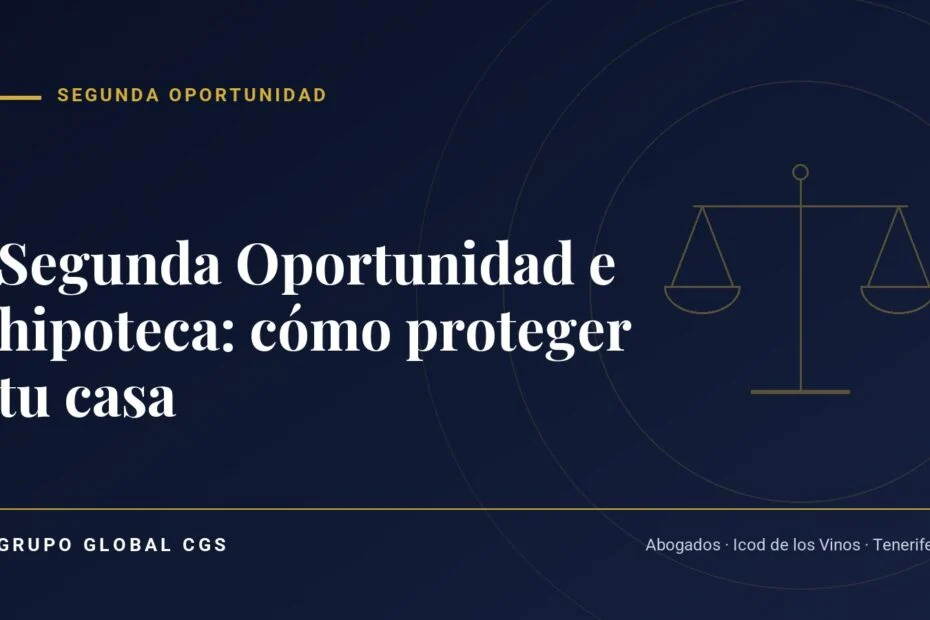 Segunda Oportunidad e hipoteca: cómo proteger tu casa — Segunda Oportunidad, Grupo Global CGS