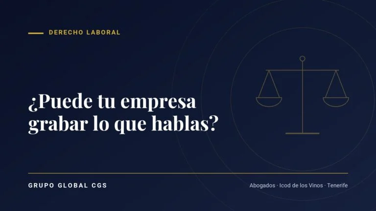 ¿Puede la empresa grabar las conversaciones de los trabajadores?